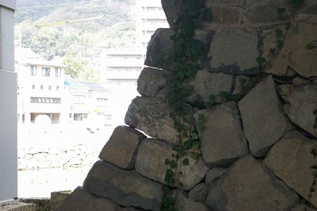 三原城 石垣