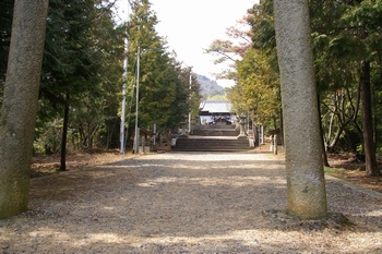 三原市幸崎 幸崎神社鳥居本殿