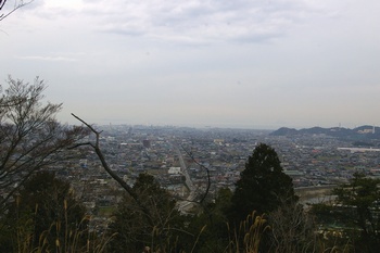 新居浜 煙突山から新居浜市街