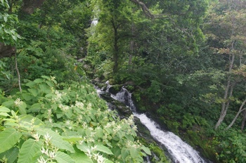 ウトロ 三段の滝
