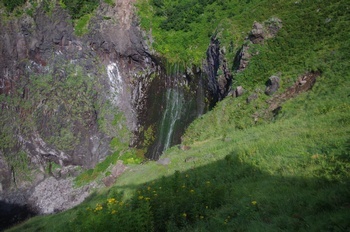 知床 フレペの滝遊歩道 フレペの滝