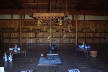 松前藩屋敷 武家屋敷居間