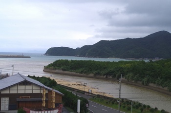 福江島 三井楽川　河口
