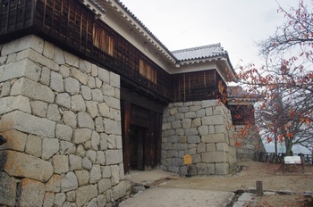 松山城 筒井門