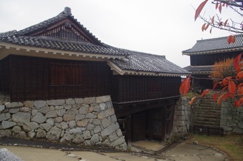 松山城 乾門