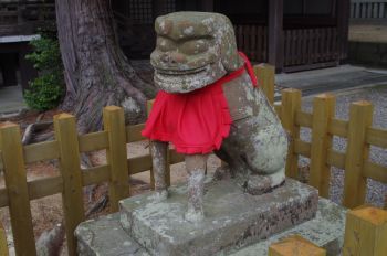 大麻比古神社の狛犬