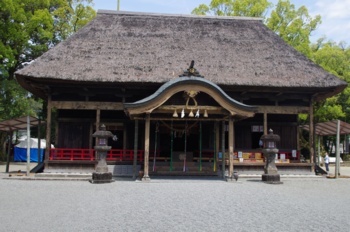 人吉市阿蘇神社 拝殿