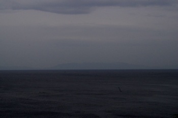 天草市 鬼海が浦展望所から長崎半島方面