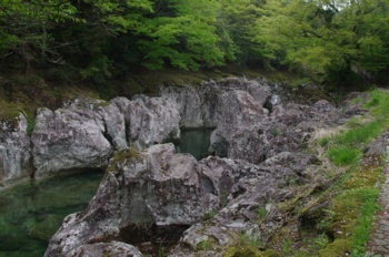 中津市山国奥耶馬渓 山国川