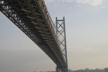 別府−大阪航路 明石海峡大橋