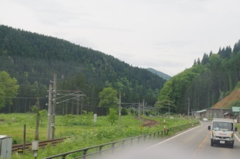 秋田新幹線 線路