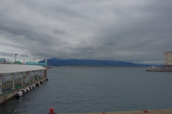 鹿児島高速船ターミナルから桜島