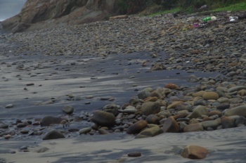 種子島 鉄浜海岸の石