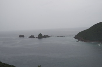 南さつま市丸木崎展望所から泊浦