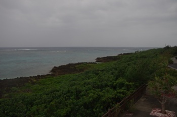 宮古島 宮国南展望台から西側海岸