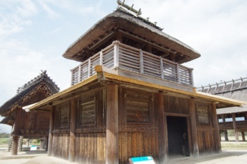 吉野ヶ里遺跡 倉と市 市楼