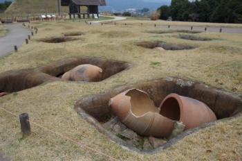 吉野ヶ里遺跡 甕棺墓