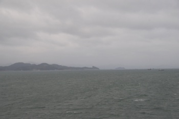 門司−大阪航路から関門海峡方面