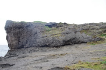 徳之島 犬の門蓋 石灰岩の段