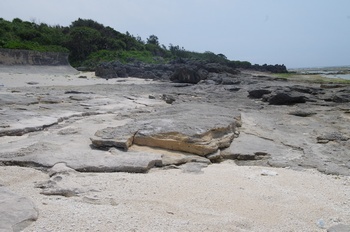 沖永良部島 大津勘 ビーチロック