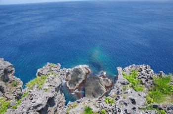 沖永良部島 田皆岬 海岸