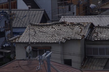 地震被害のようす