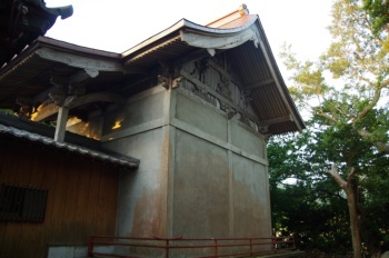 甑島 八幡神社神殿