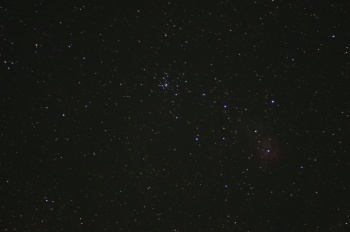 大山鏡ヶ成 三裂星雲