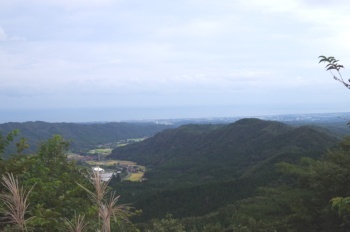 大山大山地蔵峠 景色