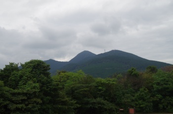 大山町妻木晩田史跡公園 孝霊山