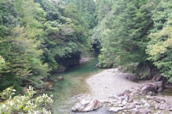 安芸太田町 三段峡入口