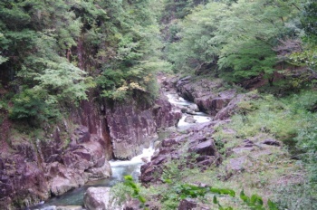 安芸太田町 三段峡ぐるの瀬