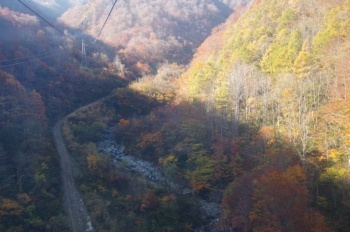 水上町谷川岳ロープウェイからの風景