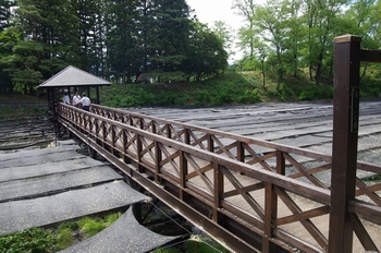 安曇野市大王わさび農場橋