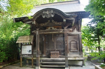 白馬村八方 薬師堂