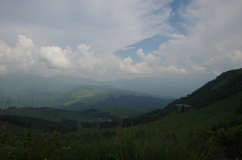 茅野市車山高原から北八ヶ岳方面