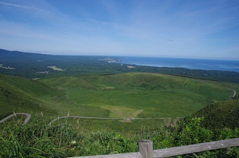 寒風山 第一火口