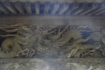 普代村鵜鳥神社奥宮の飾り