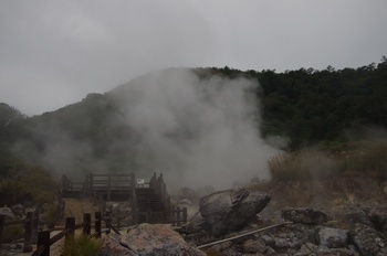 雲仙温泉邪見地獄から大叫喚地獄