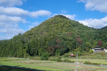高梁市 山の紅葉