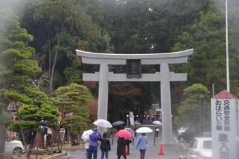 森町小国神社 鳥居