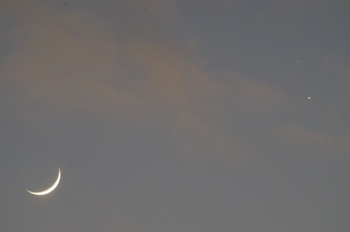 月と木星土星