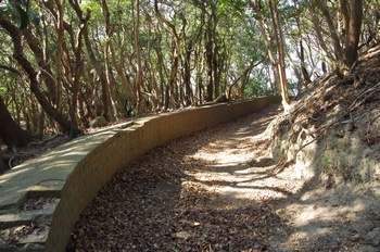 淡路島生石公園 由良要塞 塹壕跡