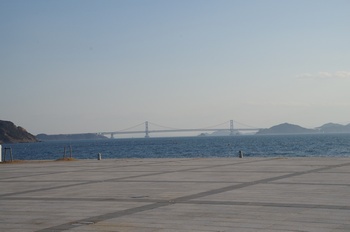 淡路島丸山漁港 鳴門海峡大橋