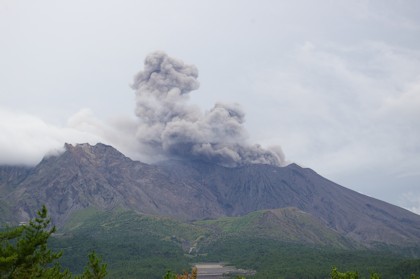 桜島南岳噴火