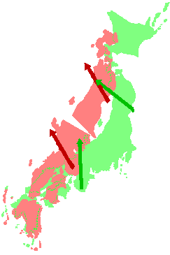 日本海拡大