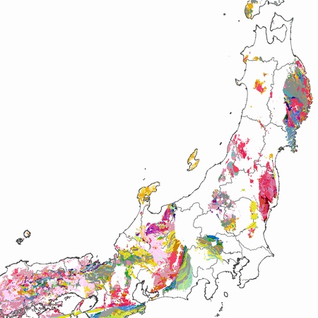 日本列島基盤地質図